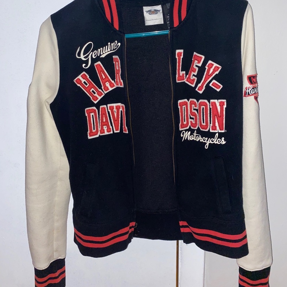 Harley Davidson varsity jacket